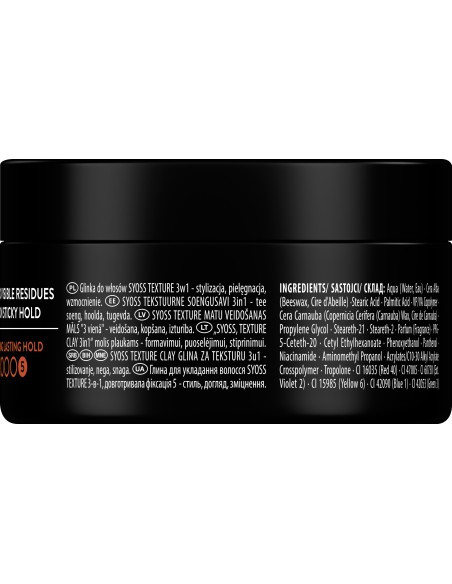 Stylizująca pasta do włosów z kompleksem witaminowym Syoss 100 ml 54022829 6