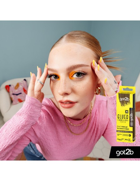 Brązowy żel do stylizacji brwi i baby hair Got2B 16 ML 9000101738360 3
