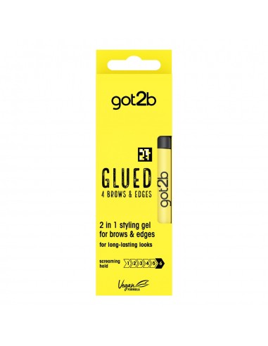 Stylizujący żel do brwi i baby hair bezbarwny Got2B 16 ml 9000101744507