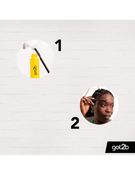 Stylizujący żel do brwi i baby hair bezbarwny Got2B 16 ml 9000101744507 3