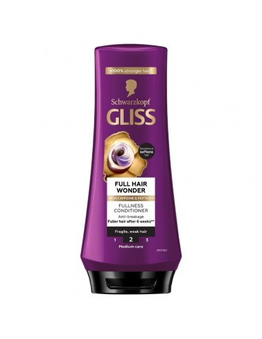 Wygładzająca odżywka do włosów delikatnych i osłabionych Gliss 200 ml 9000101749533