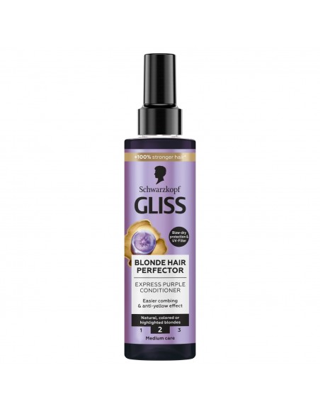 Ekpresowa odżywka do włosów blond naturalnych i rozjaśnianych Gliss 200 ml 9000101737202