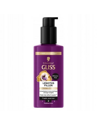 Zwiększające objętość serum do włosów osłabionych Gliss 100 ml 9000101749571