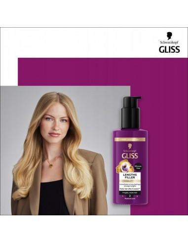 Zwiększające objętość serum do włosów osłabionych Gliss 100 ml 9000101749571 2
