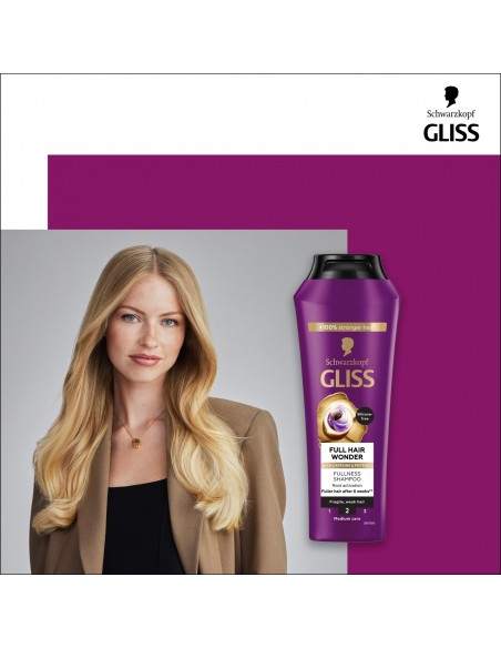 Szampon stymulujących wzrost włosów Gliss 400 ml 9000101749298 3