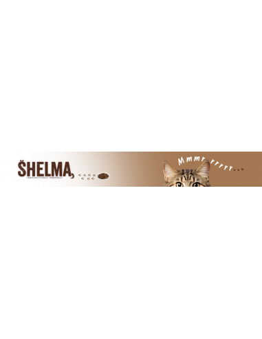 Bezzbożowa sucha karma dla kotów sterylizowanych z łososiem Shelma 1,4 kg 8595606407039 6
