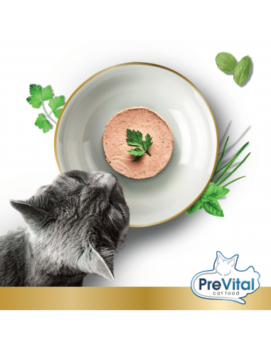 Mus dla kociąt z cielęciną PreVital mini puszka 85 g 5999566112119 2