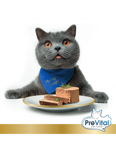 Mus dla kociąt z cielęciną PreVital mini puszka 85 g 5999566112119 3