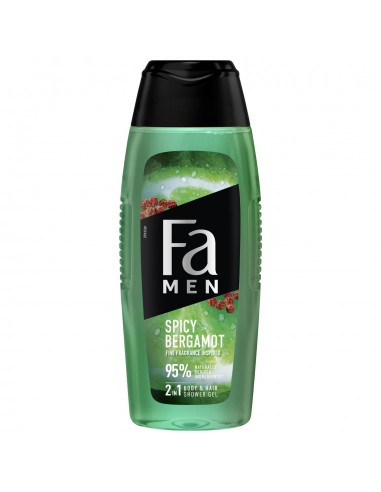 Męski żel pod prysznic 2w1 do ciała i włosów Fa Men 400 ml 9000101720679