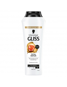 Odżywczy szampon do włosów suchych Gliss Total Repair 250 ml 4015000195317