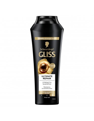 Regenerujący szampon do włosów bardzo zniszczonych Gliss Ultimate Repair 250 ml 9000100801416