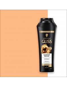 Regenerujący szampon do włosów bardzo zniszczonych Gliss Ultimate Repair 250 ml 9000100801416 2