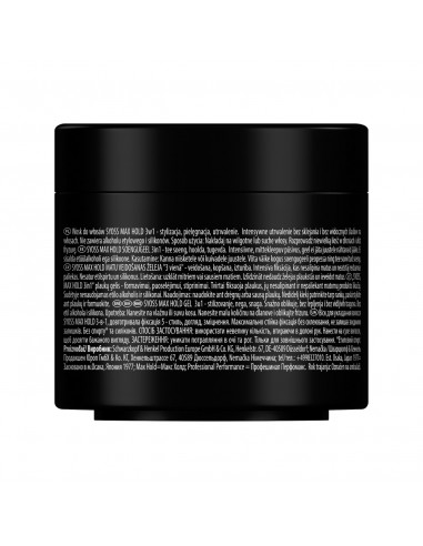 Mocny wosk do stylizacji włosów Syoss Max Hold 150 ml 9000101681543 2