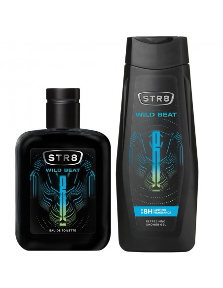 Zestaw kosmetyków dla Niego STR8 Wild Beat Woda toaletowa 100 ml + Żel pod prysznic 5201314194422