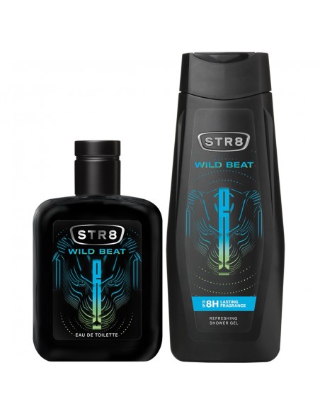 Zestaw kosmetyków dla Niego STR8 Wild Beat Woda toaletowa 50 ml + Żel pod prysznic 5201314194439