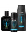 Duży zestaw kosmetyków STR8 Wild Beat Woda toaletowa 100 ml + Żel pod prysznic + Dezodorant