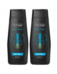 2x Męski żel pod prysznic STR8 Wild Beat 400 ml 5201314194460