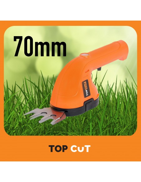 Nożyce do żywopłotu i trawy akumulatorowe 2-w-1 TOP CUT TC-N36-C 1,5Ah 3,6V 5905842525917 5