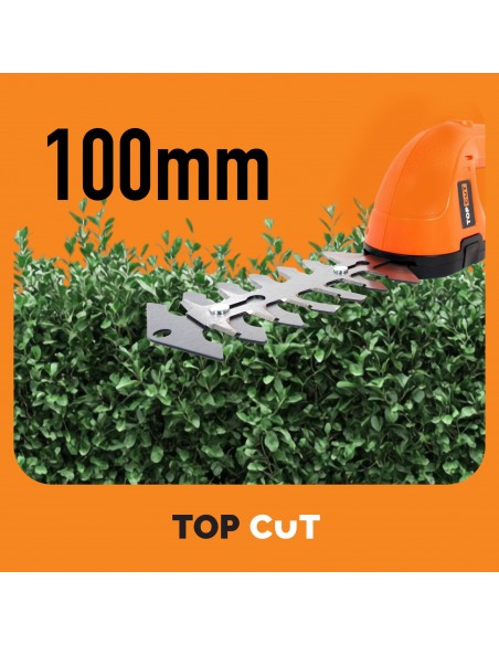 Nożyce do żywopłotu i trawy akumulatorowe 2-w-1 TOP CUT TC-N36-C 1,5Ah 3,6V 5905842525917 6