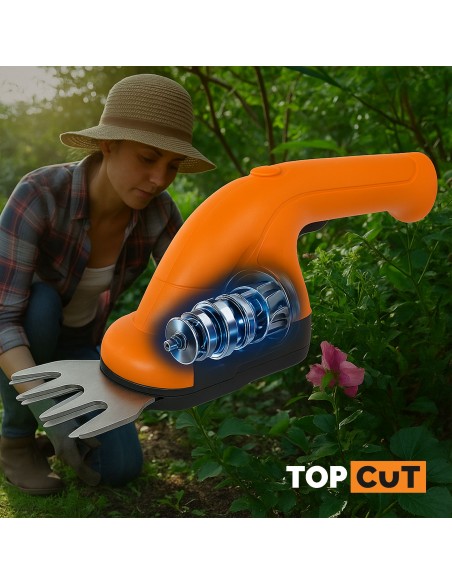 Zestaw ogrodowy - Nożyce akumulatorowe TOP CUT + Rękawice ogrodowe Anna Zaradna 5905842525917 8