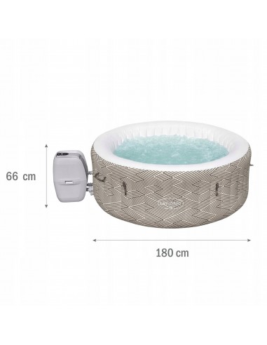 Nadmuchiwane spa ogrodowe z hydromasażem Madrid Bestway 180 x 66 cm 6941607309216 2