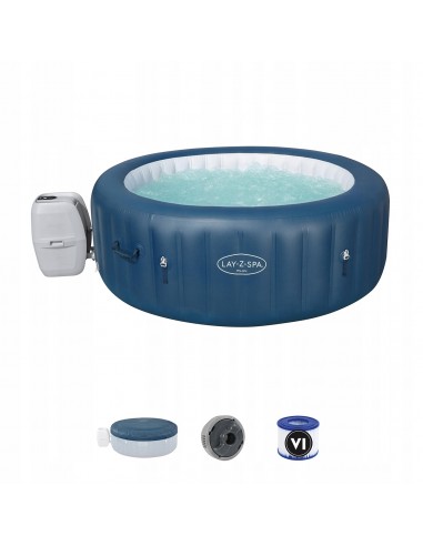 Dmuchane spa do ogrodu z hydromasażem i aplikacją Milan Bestway 196 x 71 cm 6942138975949