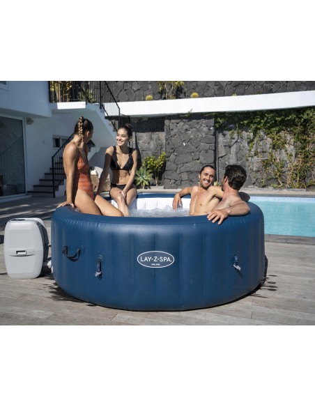 Dmuchane spa do ogrodu z hydromasażem i aplikacją Milan Bestway 196 x 71 cm - Jacuzzi Dmuchane spa do ogrodu z hydromasażem i aplikacją Milan Bestway 196 x 71 cm 6942138975949 8