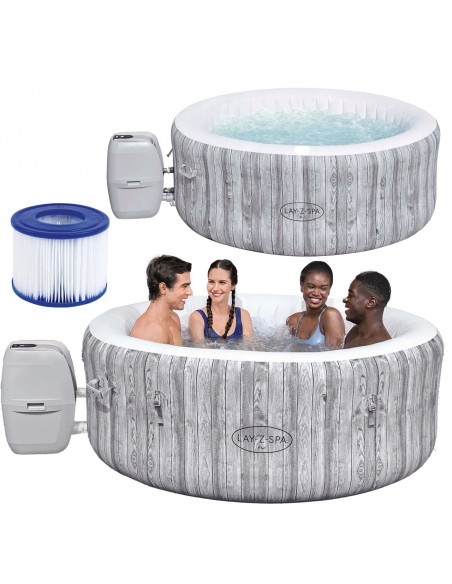 Dmuchane spa ogrodowe z hydromasażem Fiji Bestway 180 x 66 cm 6941607308943