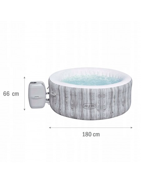 Dmuchane spa ogrodowe z hydromasażem Fiji Bestway 180 x 66 cm 6941607308943 5