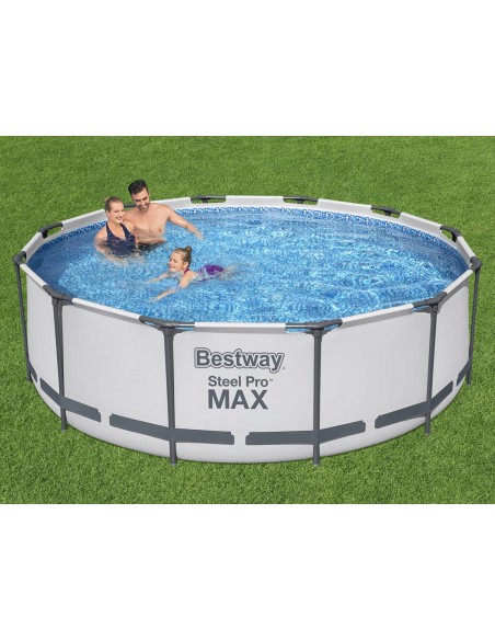 Stelażowy basen ogrodowy okrągły Steel Pro Max Bestway 427 x 122 cm 6942138983258 3