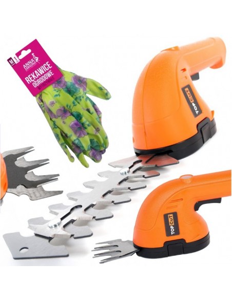 Zestaw ogrodowy - Nożyce akumulatorowe TOP CUT + Rękawice ogrodowe Anna Zaradna 5905842525917