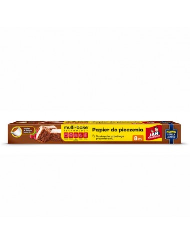 Papier do pieczenia do piekarnika, frytkownicy beztłuszczowej Jan Niezbędny 8 m 5900536359953
