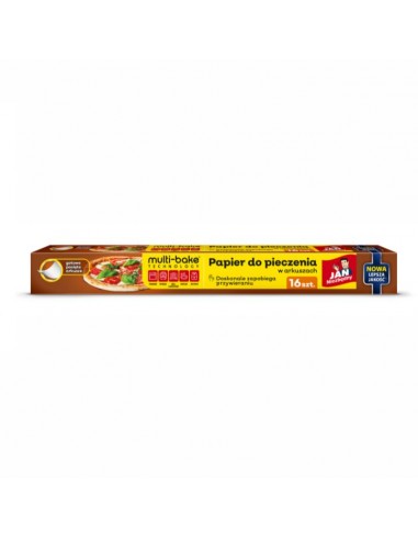 Papier do pieczenia do piekarnika, frytkownicy beztłuszczowej Jan Niezbędny w arkuszach 16 szt. 5900536359977