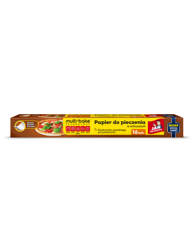 Papier do pieczenia do piekarnika, frytkownicy beztłuszczowej Jan Niezbędny w arkuszach 16 szt. 5900536359977 3
