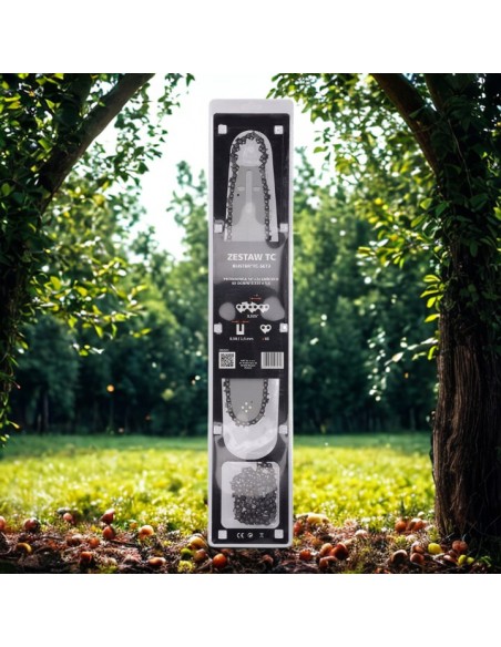 Zestaw do pilarek spalinowych TOP CUT: prowadnica 14" + 2x łańcuch 60 ogniw 0.325x1,5 5905842523272 5