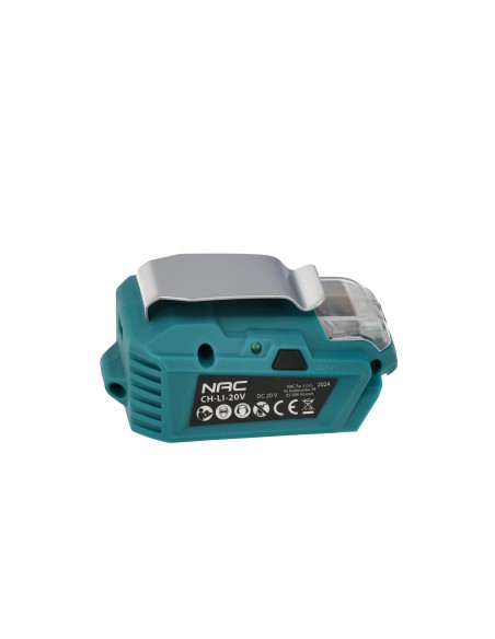 Adapter USB do ładowarki akumulatorowej NAC CH-LI-20V - Elektronarzędzia Adapter USB do ładowarki akumulatorowej NAC CH-LI-20V 5905842520172 5