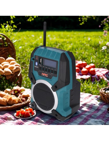 Akumulatorowe radio sieciowo-bateryjne z Bluetooth NAC RJ-LI-20V - Body 5905842520165 11