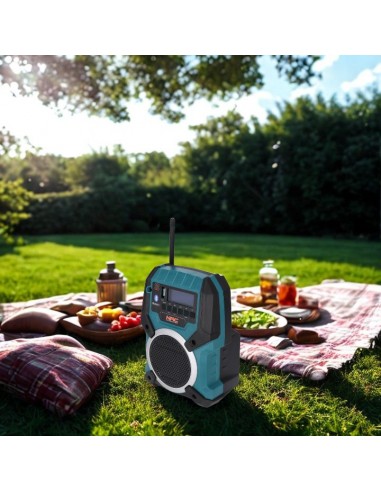 Akumulatorowe radio sieciowo-bateryjne z Bluetooth NAC RJ-LI-20V - Body 5905842520165 12