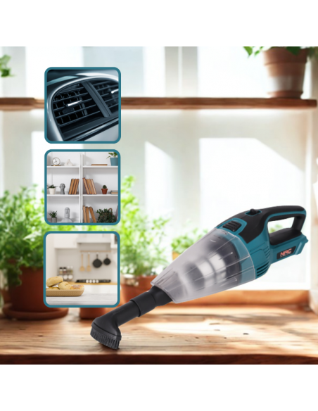 Ręczny odkurzacz akumulatorowy NAC VC-LI-20V 5905842520189 9