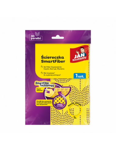 Szybkoschnąca ściereczka z perełkami SmartFiber Jan Niezbędny 1 szt. 5201314198314