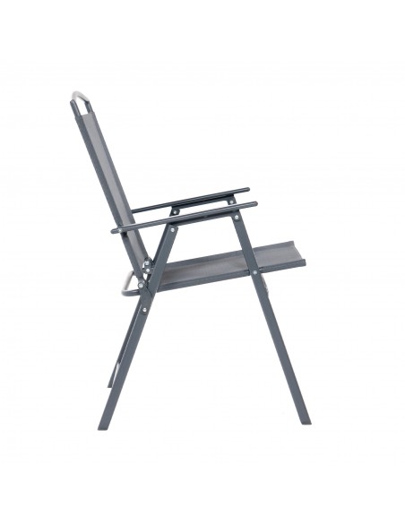 Składane krzesło ogrodowe szare Orlando Meven 2 szt. 5905842532533 6