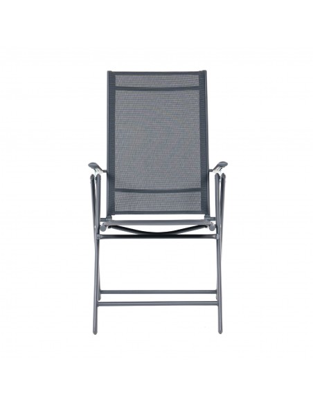 Szary fotel wielopozycyjny Daytona Meven 2 szt. 5905842532526 3