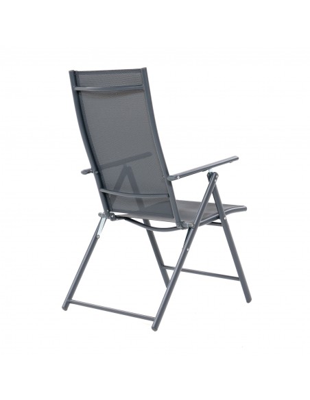 Szary fotel wielopozycyjny Daytona Meven 2 szt. 5905842532526 9