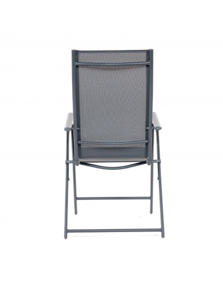 Szary fotel wielopozycyjny Daytona Meven 2 szt. 5905842532526 10