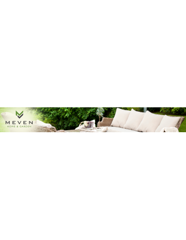 Lekkie krzesło ogrodowe szare Floryda Meven 2 szt. 5905842532519 15