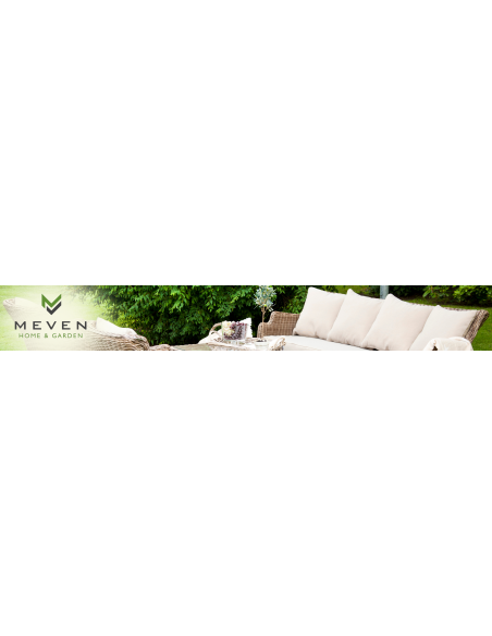 Lekkie krzesło ogrodowe szare Floryda Meven 2 szt. 5905842532519 15