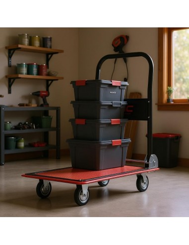Wózek transportowy z udźwigiem do 150kg i składaną rączką NAC-150 5905842527669 7