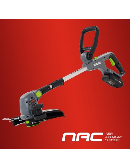 Podkaszarka akumulatorowa z baterią i ładowarką 30 cm NAC TB20-B20-S 20V 5905842524903 6