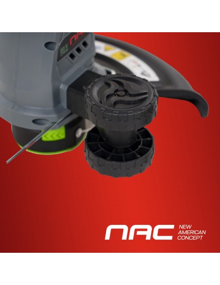 Podkaszarka akumulatorowa z baterią i ładowarką 30 cm NAC TB20-B20-S 20V 5905842524903 9