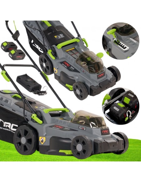 Kosiarka akumulatorowa 20V NAC LB40-37-2B40-S, szer. koszenia 37 cm 5905842524514